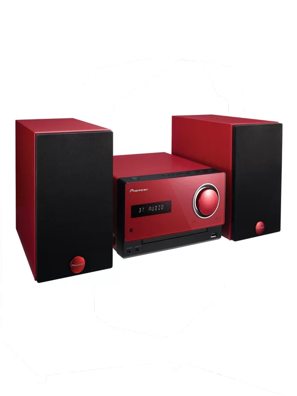【satoshi】Pioneer X-CM32BT-R Micro Hi Fi Pioneer X-CM32BT Κόκκινο
